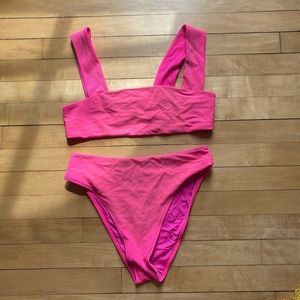 Frankies hot pink bikini